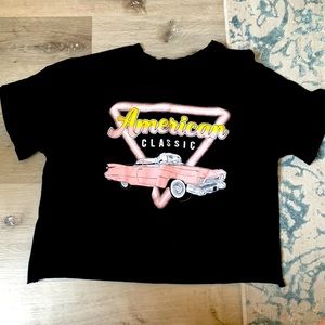 Cropped shirt
